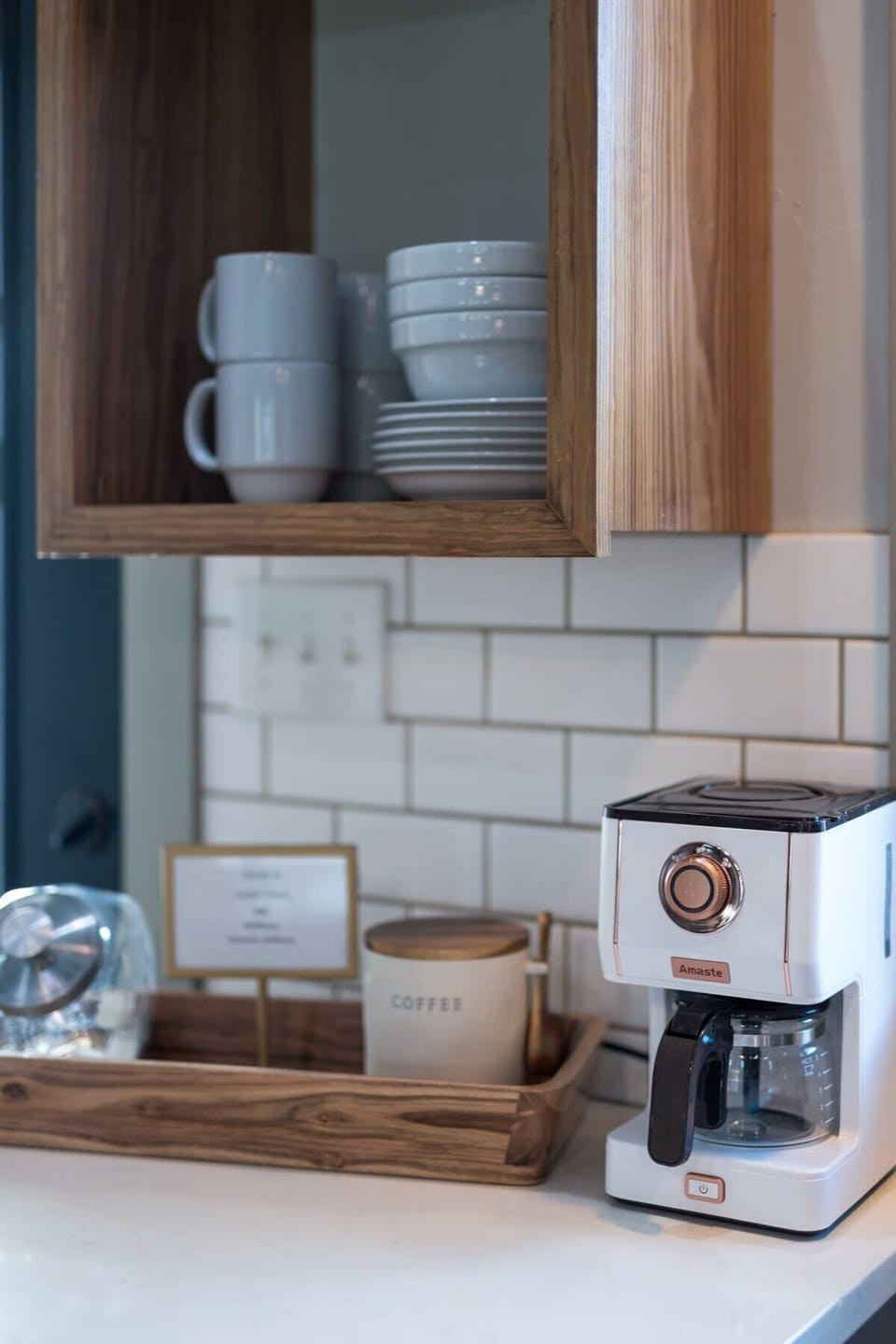 coffee is provided.