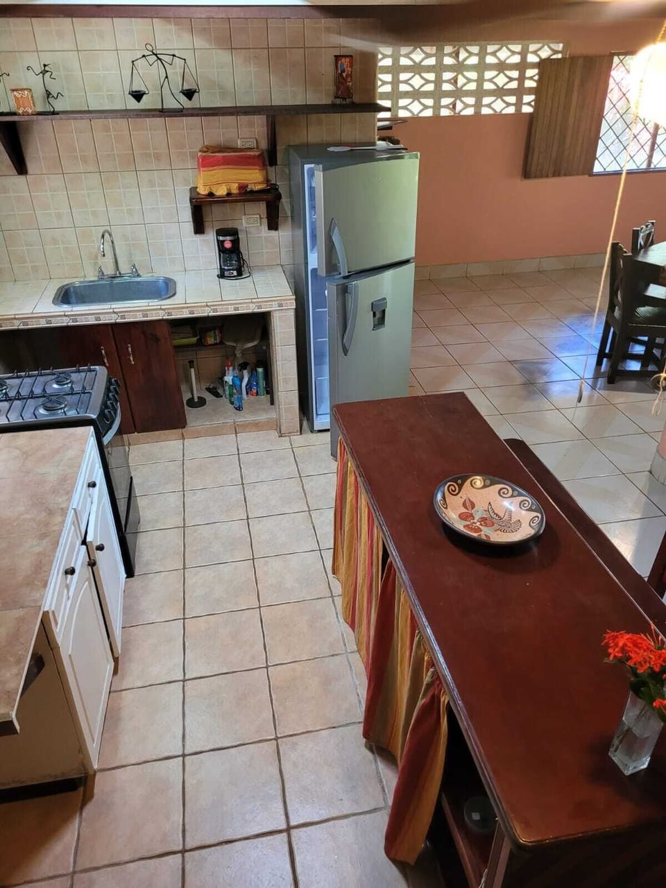 Equipped kitchen