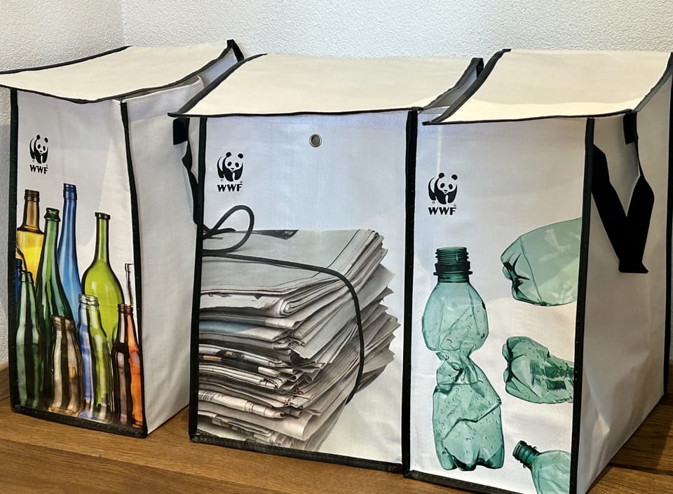 Help us with recycling