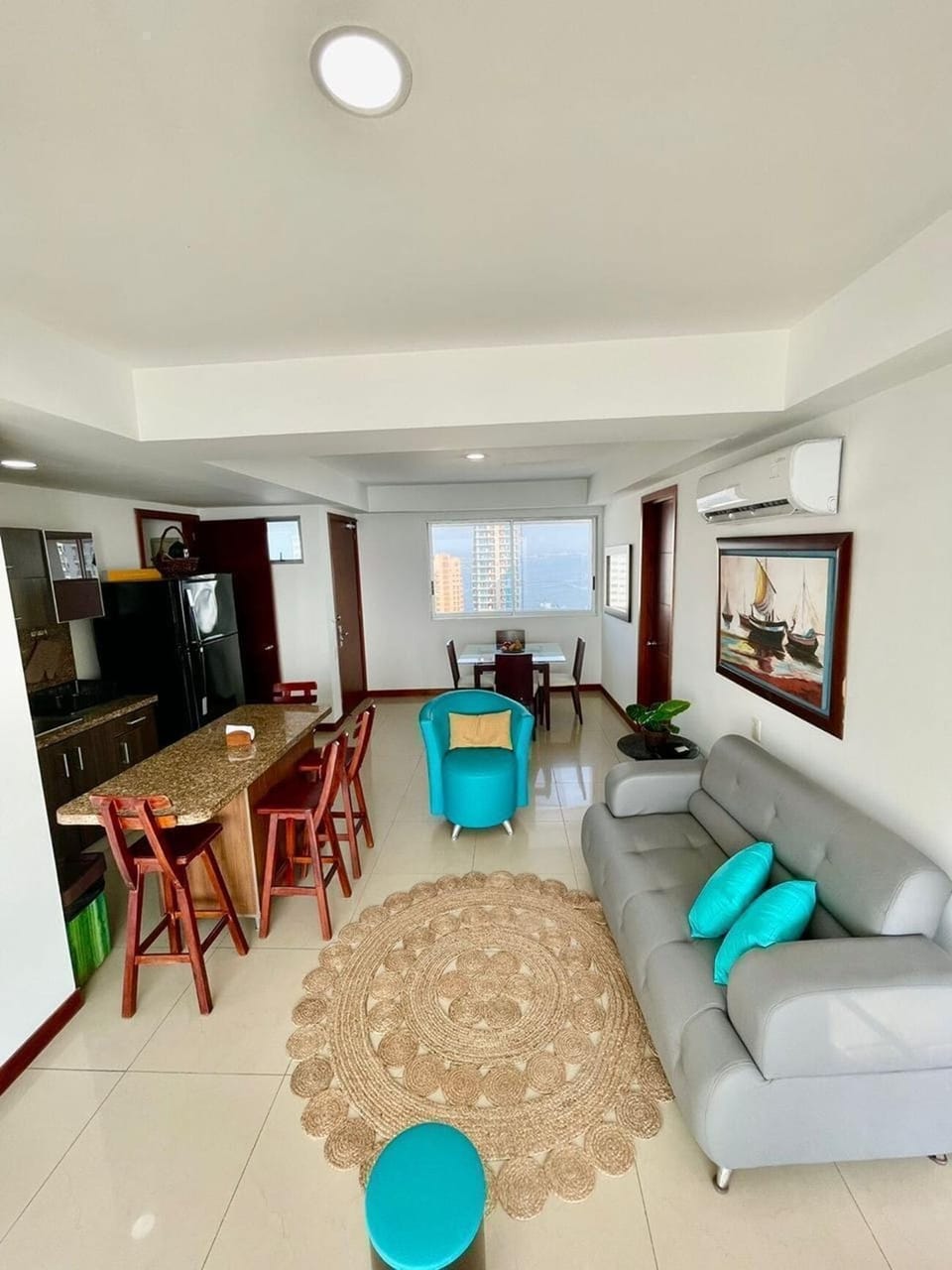 Standard Apartment | Living area | 32-inch LCD TV with cable channels, TV, heated floors
