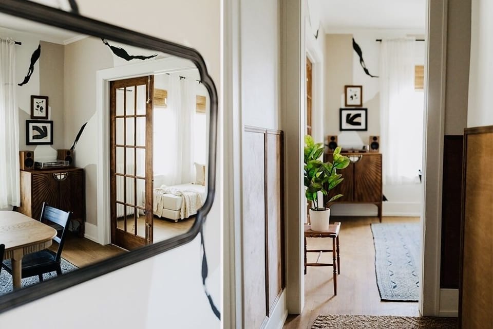 The light airy feel paired with the warm wood tones makes for the quaint escape you didn’t know you needed.  