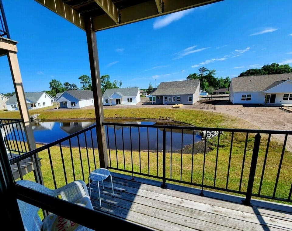 Beautiful serene area to enjoy morning coffee or evening drinks