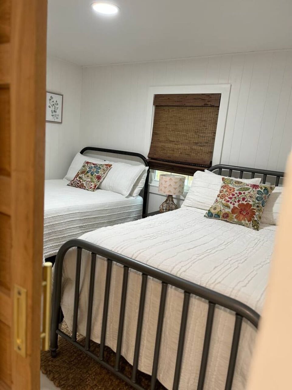 Bedroom 2 has two comfy, full sized beds