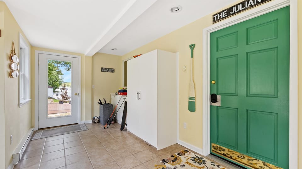 Mud Room on the Back Entry near driveway