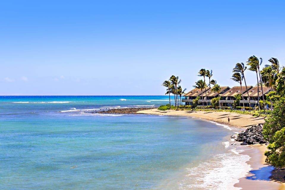 Great beach for swimming and walking