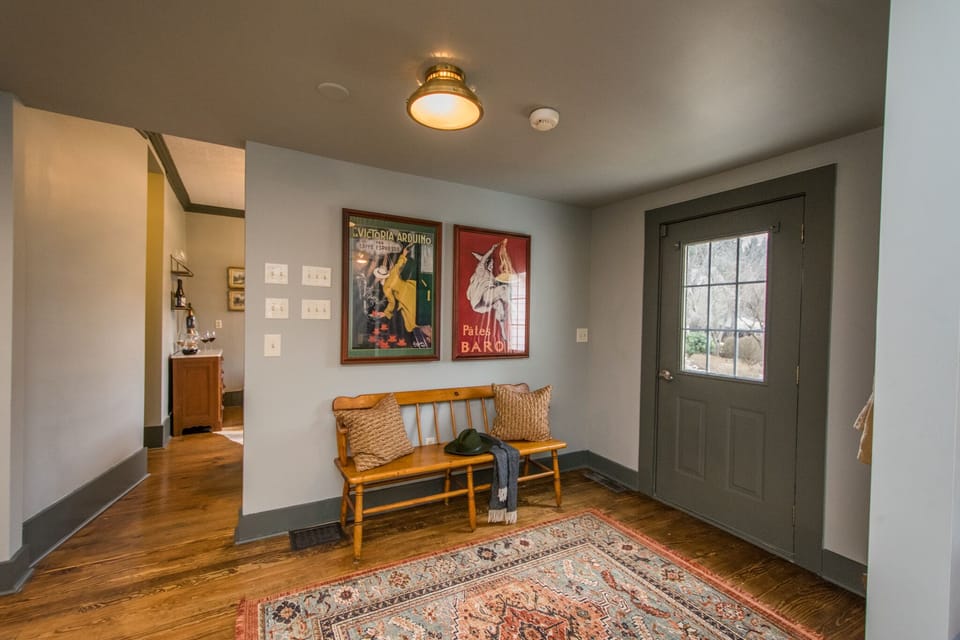 Back Hallway offers access to Back Yard