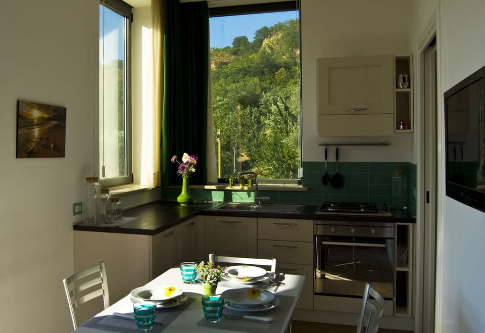 Panoramic Apartment, 1 Bedroom | Private kitchen