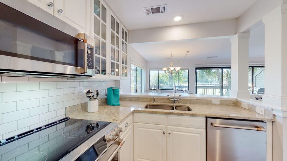 Kitchen with Views of the George Fazio Golf Course
