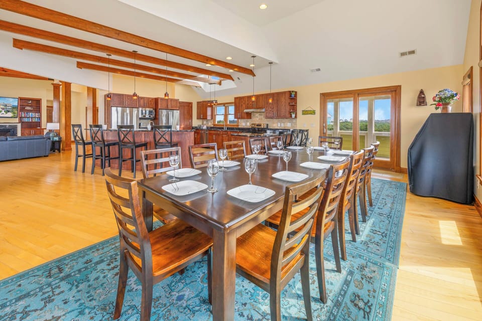 Clear away the dishes and bust out the board games (bring your own) to continue the evening fun!