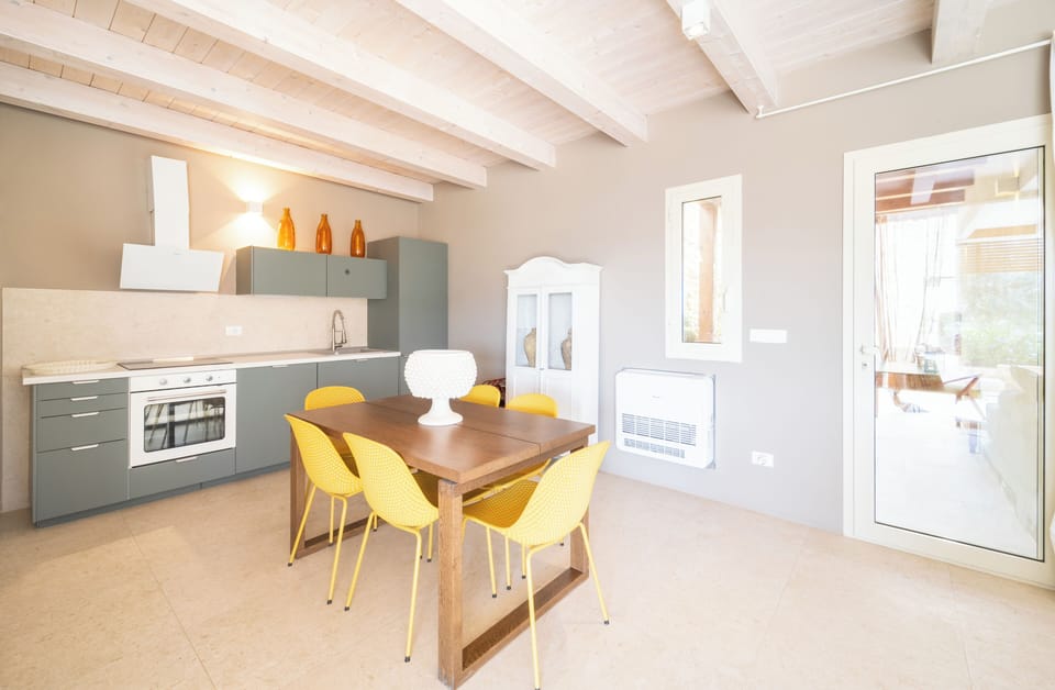 Premium Villa | Private kitchen | Full-size fridge, stovetop, espresso maker