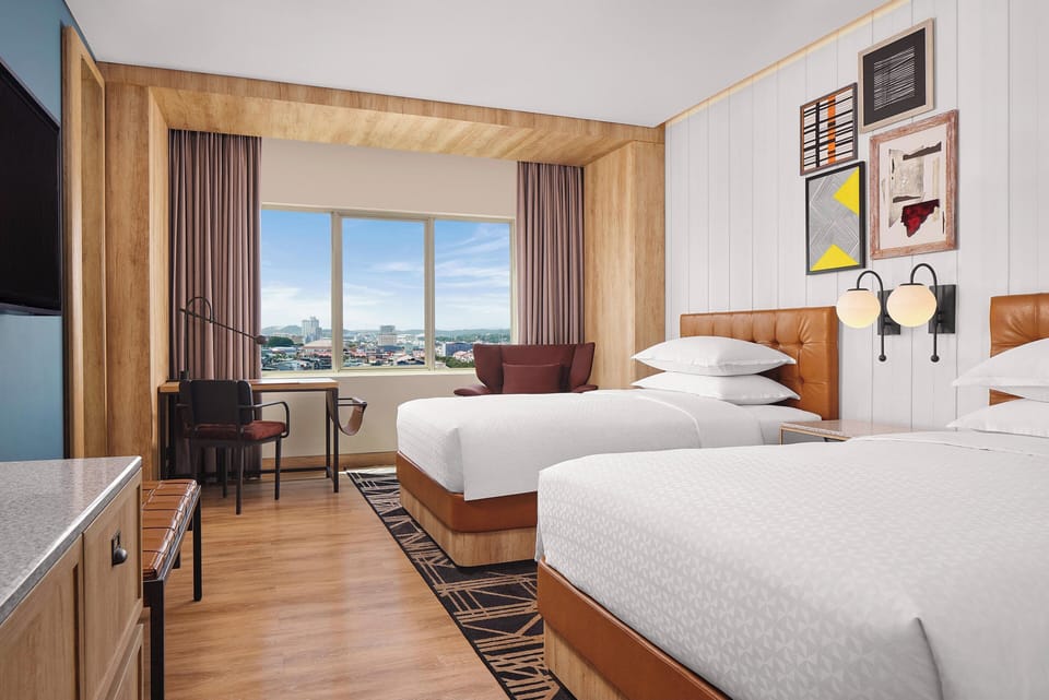 Minibar, in-room safe, desk, iron/ironing board (on request)