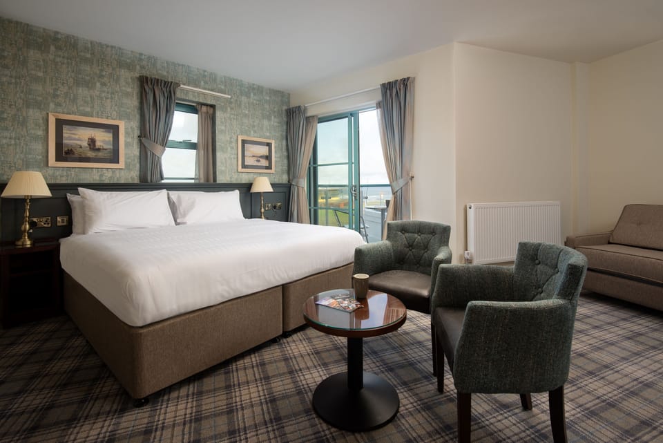 Double or Twin Room with Balcony and Sofa Bed | In-room safe, desk, iron/ironing board, free WiFi