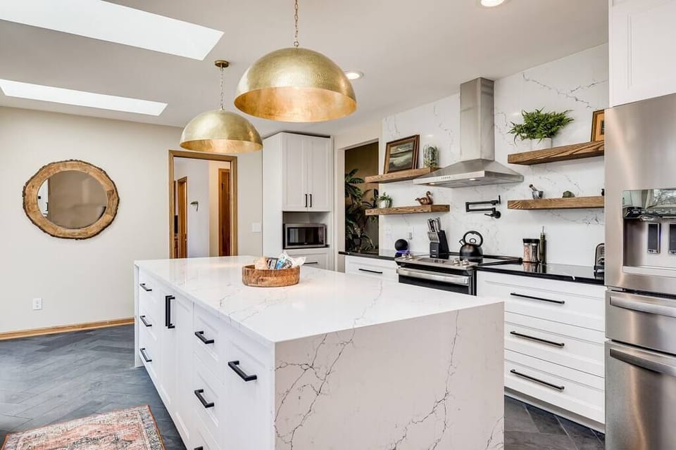 Fully stocked kitchen with everything you need to cook meals for your whole family