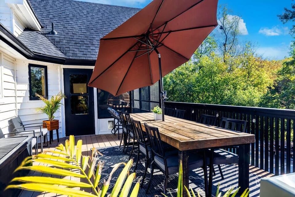 8 person outdoor dining table