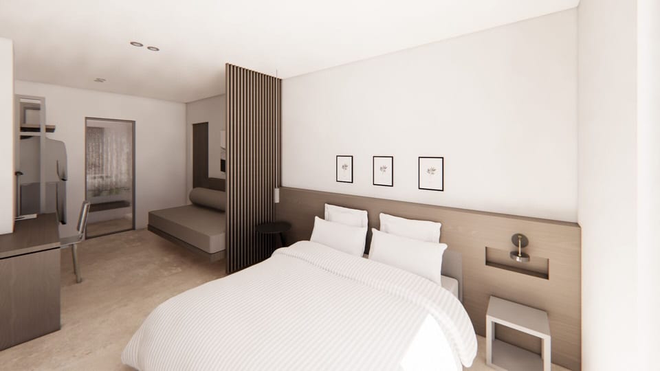 Deluxe Triple Room | In-room safe, individually furnished, desk, blackout drapes