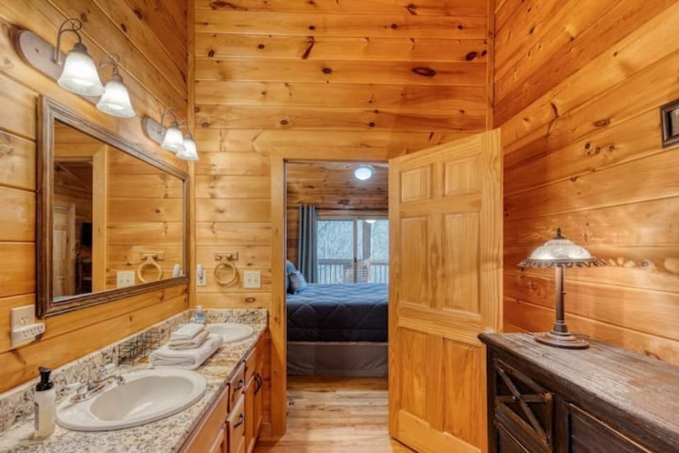 Upper Level: Spacious Master Bathroom