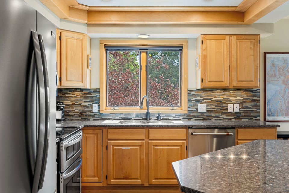 Fully equipped kitchen