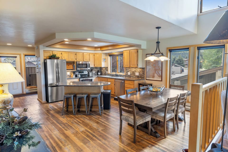 Fully equipped kitchen