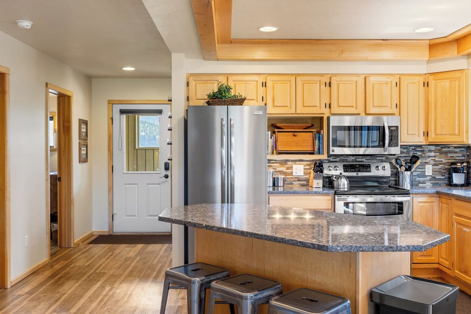 Fully equipped kitchen