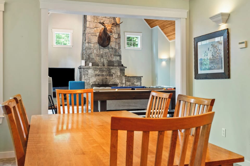 View of living area from dining area