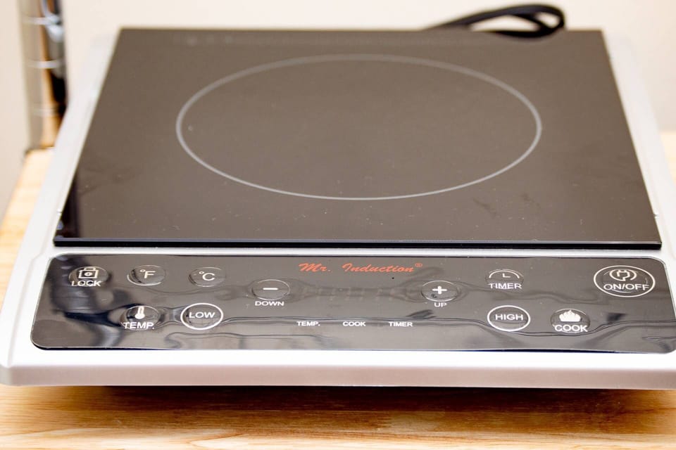 Induction burner for cooking!