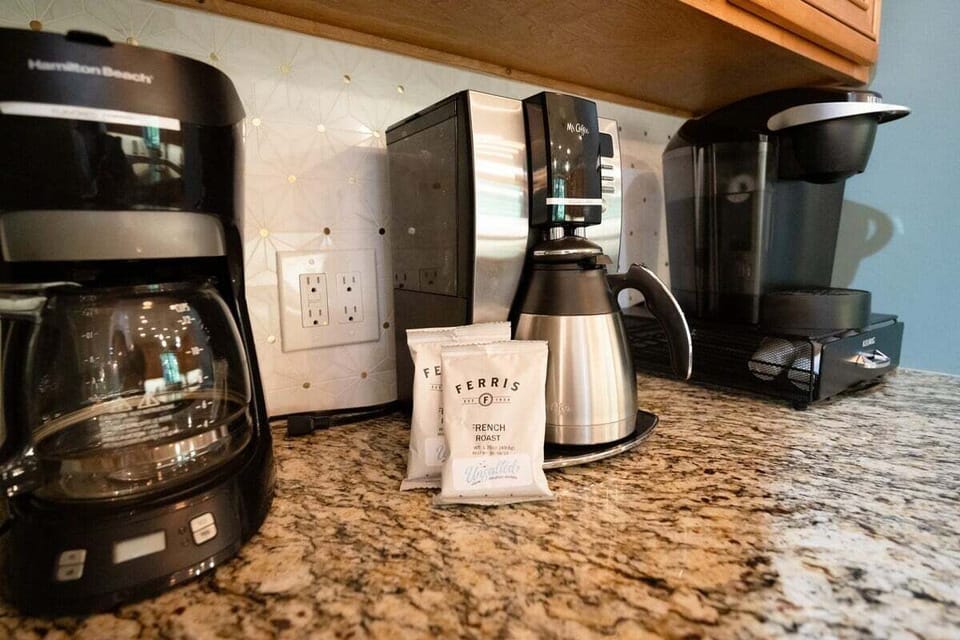 We love to provide our guests with a complimentary starter supply of locally sourced coffee!