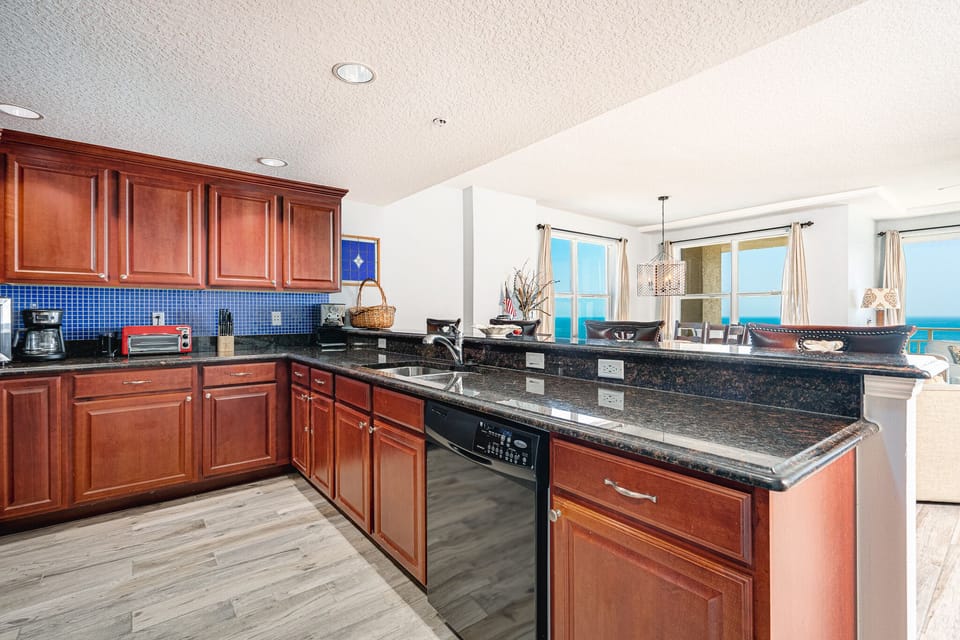 Oceanfront kitchen