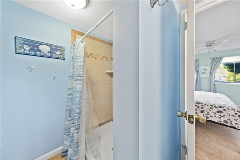 The Private Primary Bath offers a Walk-In Shower.