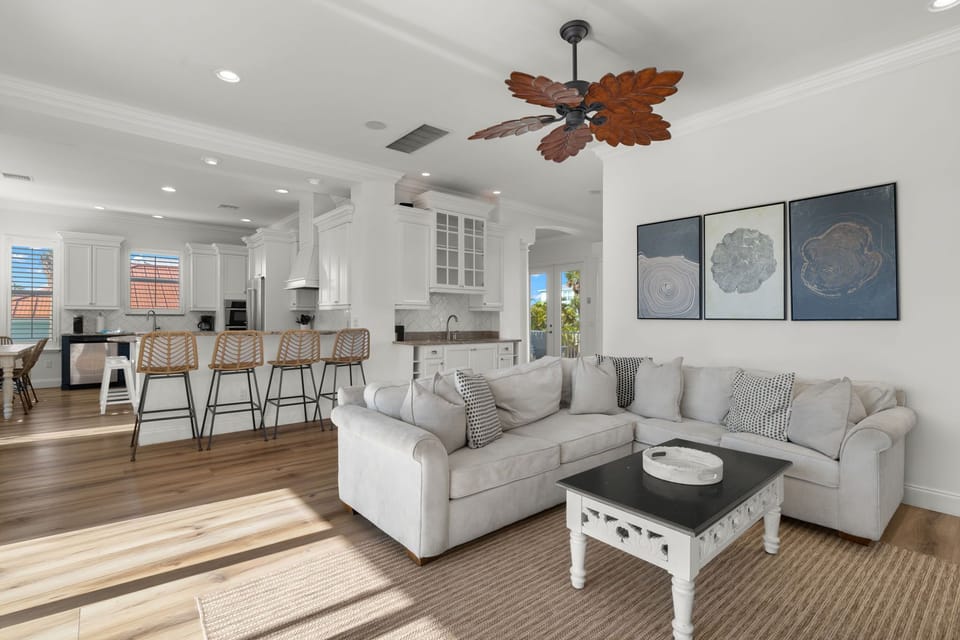 Living room with comfy seating