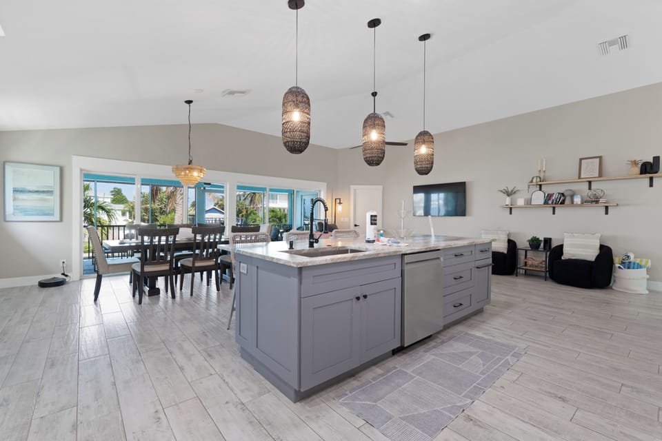 Beautiful open concept.