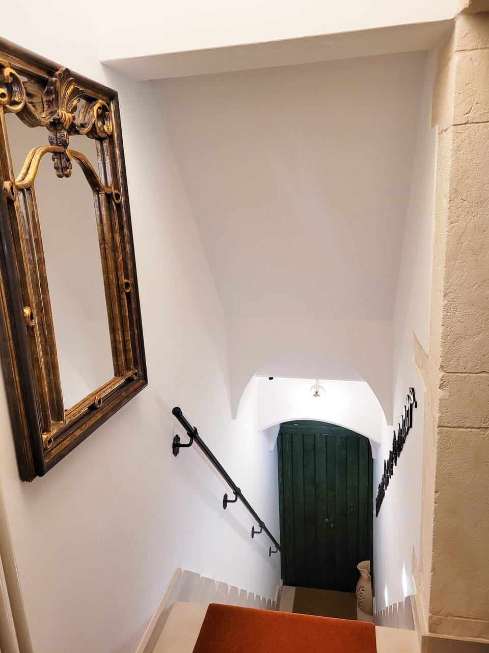 Interior entrance