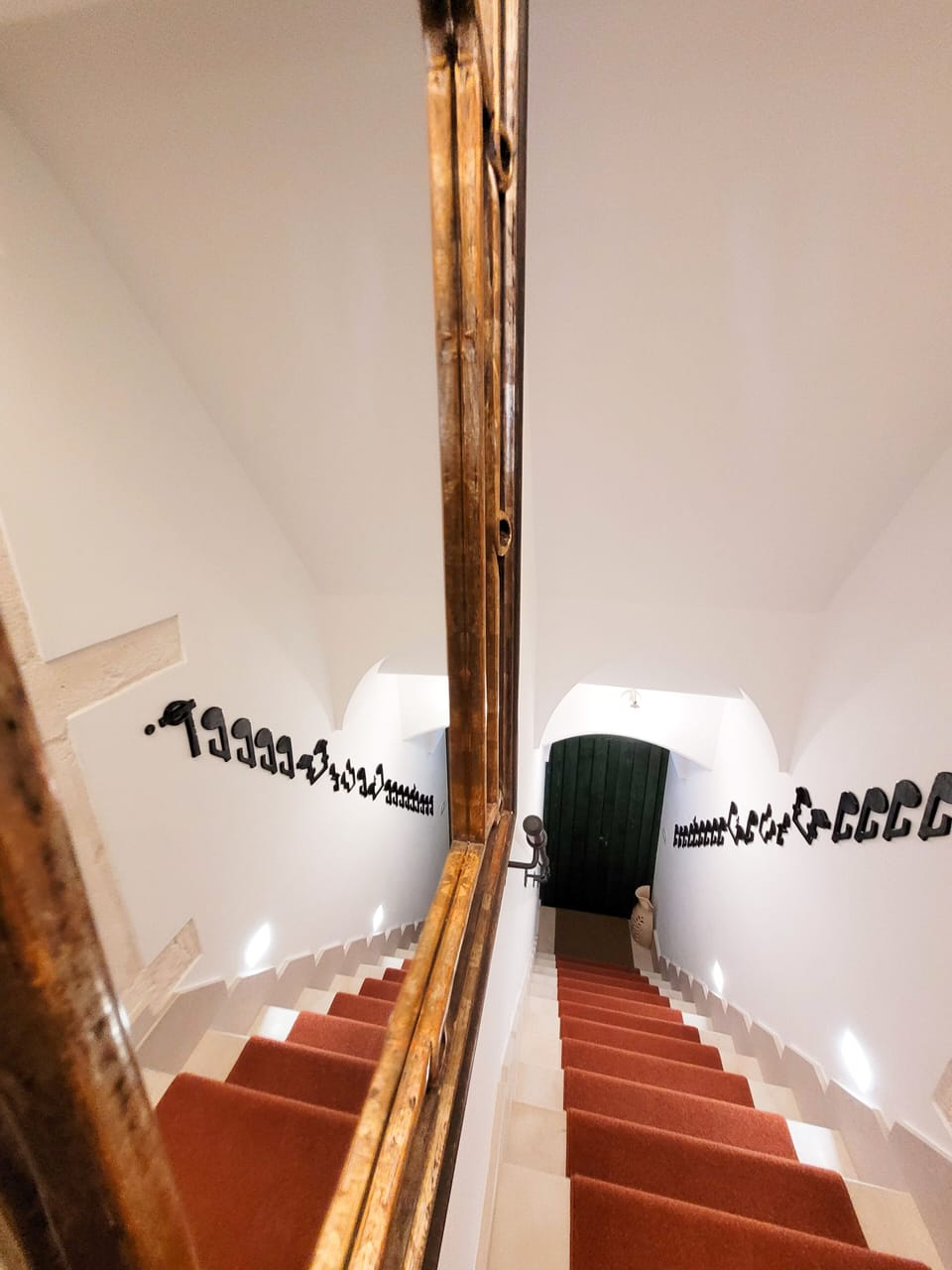 Interior entrance