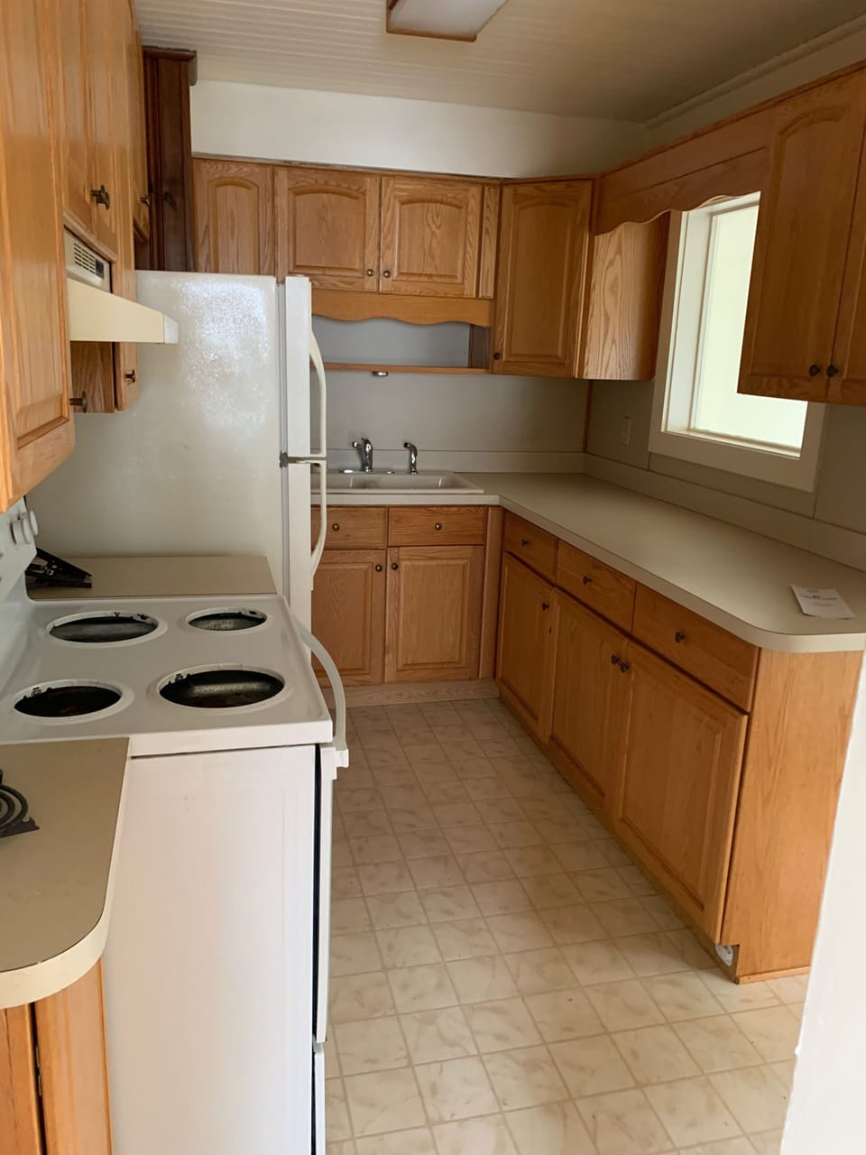 Indoors, Kitchen, Floor, Sink, Sink Faucet