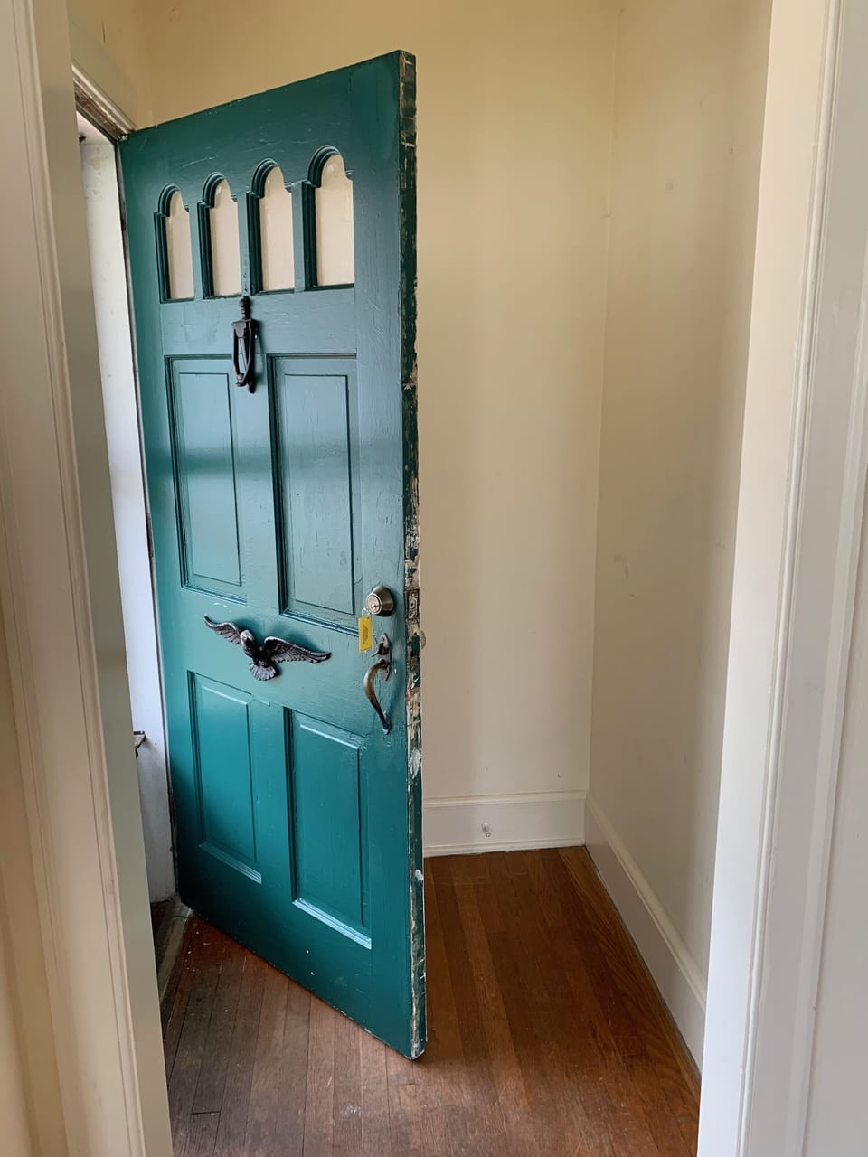 Indoors, Floor, Architecture, Building, Door