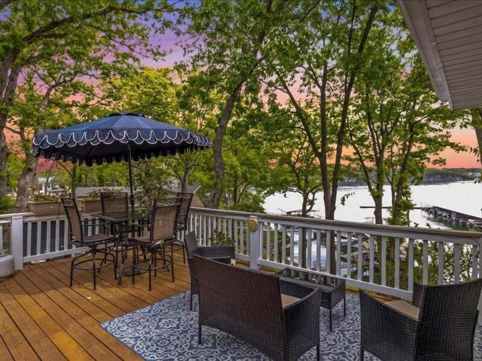 The main channel views across your protected cove are breathtaking!