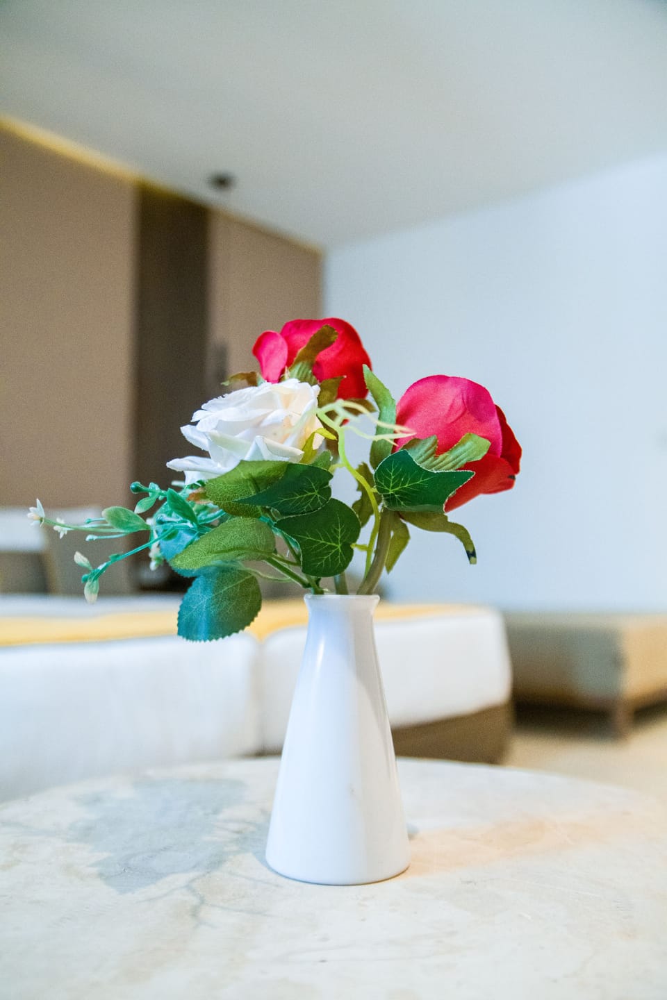 Premium bedding, memory foam beds, minibar, in-room safe
