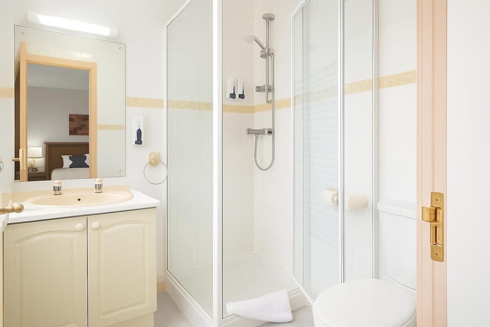 Deluxe Triple Room | Bathroom | Free toiletries, hair dryer