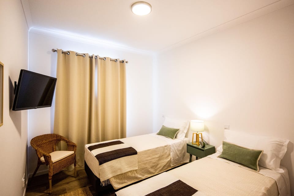 Double or Twin Room | Blackout drapes, travel crib, free WiFi, bed sheets