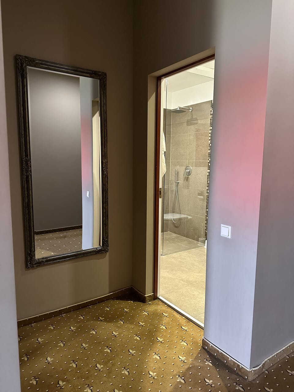 Deluxe Twin Room | Bathroom | Hair dryer, towels, soap, toilet paper