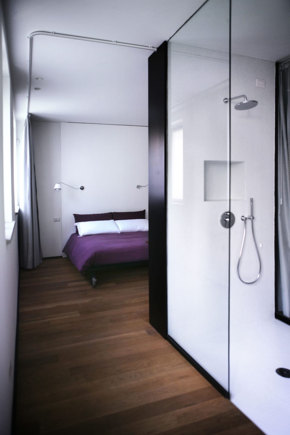 Down comforters, individually furnished, desk, soundproofing