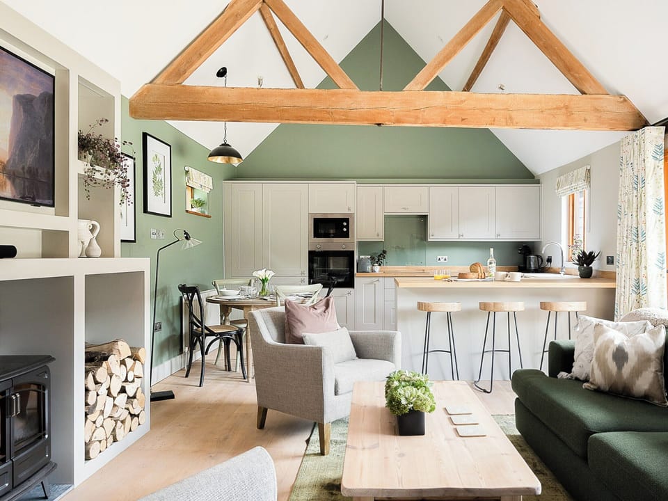 Open plan living space | Lantern Lodge, Bramley, near Tadley