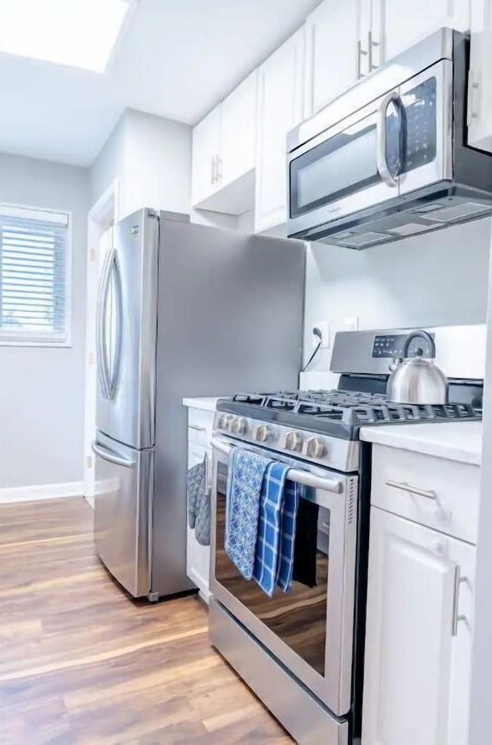 Galley Kitchen- Cookware, dinnerware, coffee maker (ground coffee), and  toaster
