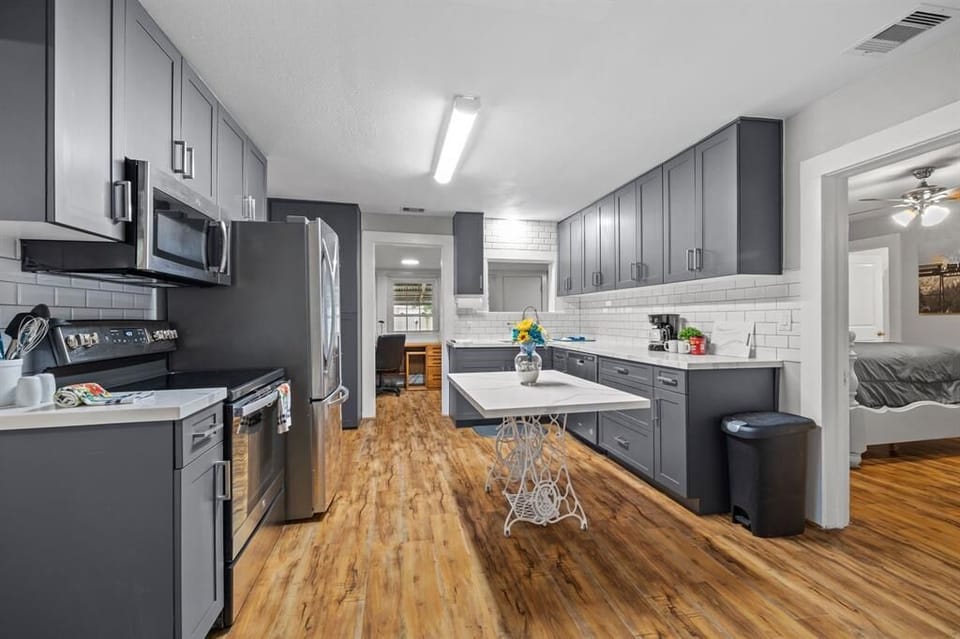 Spacious Kitchen with all of your basic needs