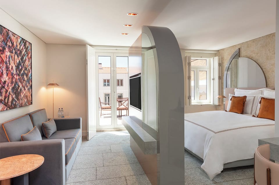 Suite, 1 King Bed, Terrace (Cloister View, Furnished Terrace) | Hypo-allergenic bedding, minibar, in-room safe, blackout drapes