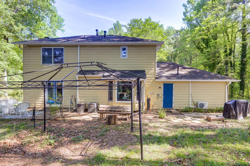 Home Exterior | Fenced Yard | Dogs Welcome w/ Fee