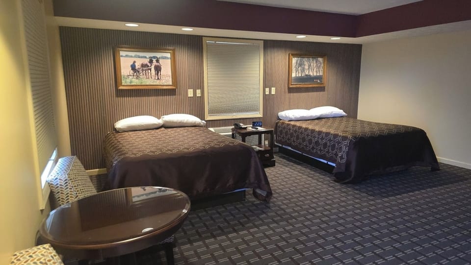 Superior Room, 2 Queen Beds | Desk, blackout drapes, iron/ironing board, free WiFi