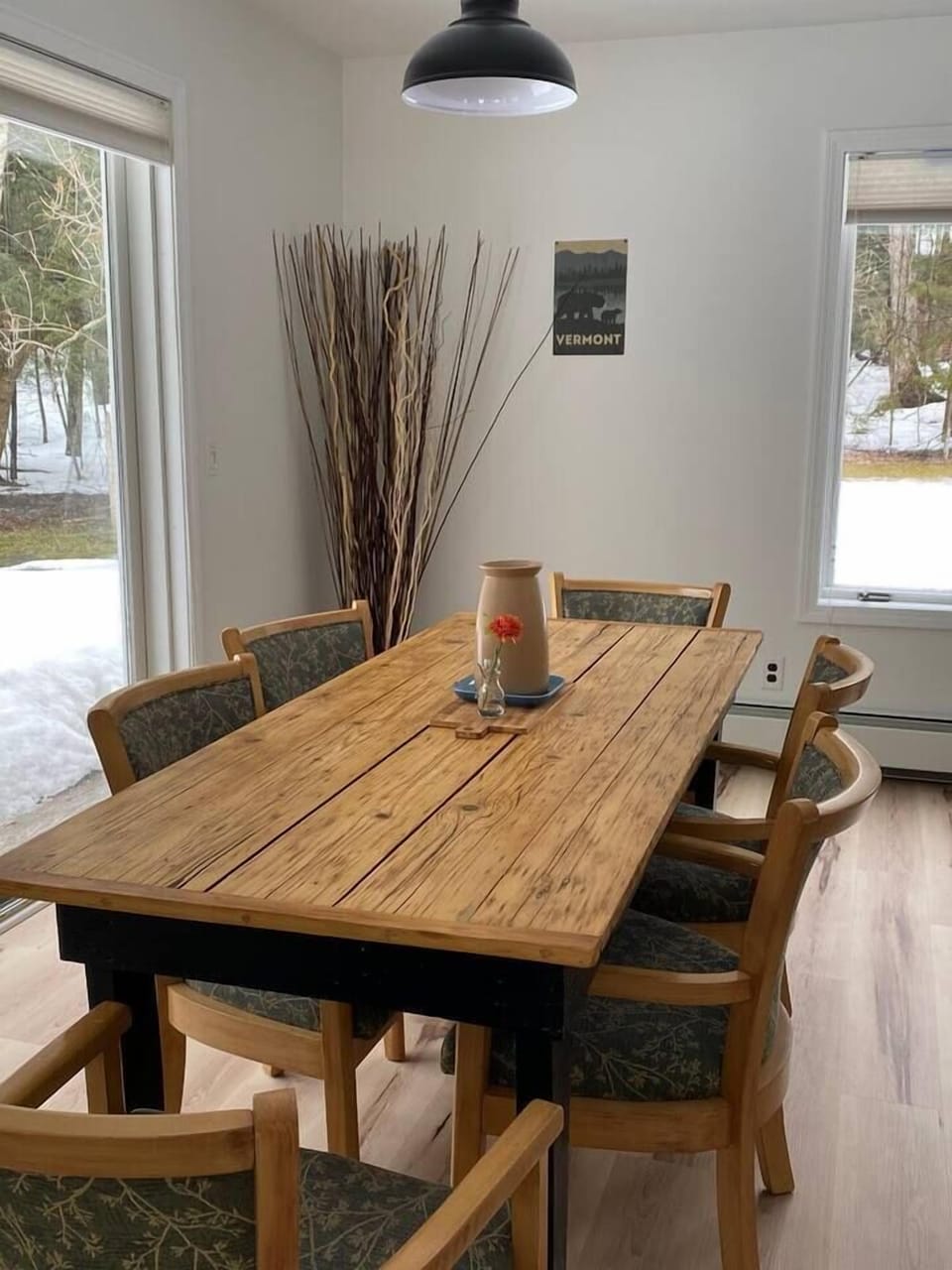 Large dining space