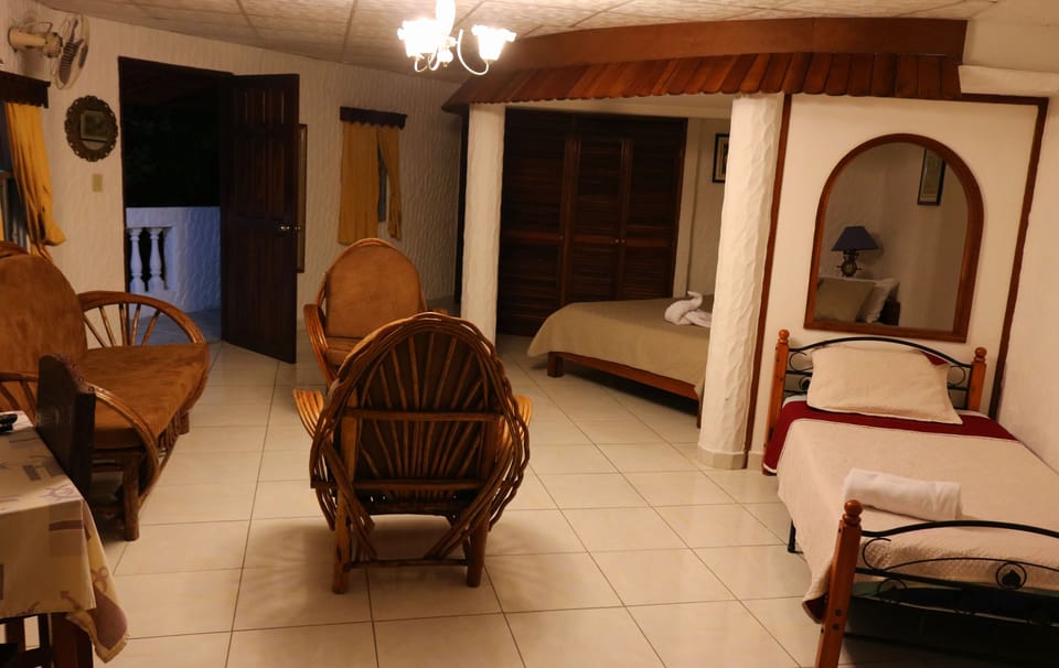 Jr. Suite con Balcón, 2 pax, Vista a la piscina | 1 bedroom, bed sheets