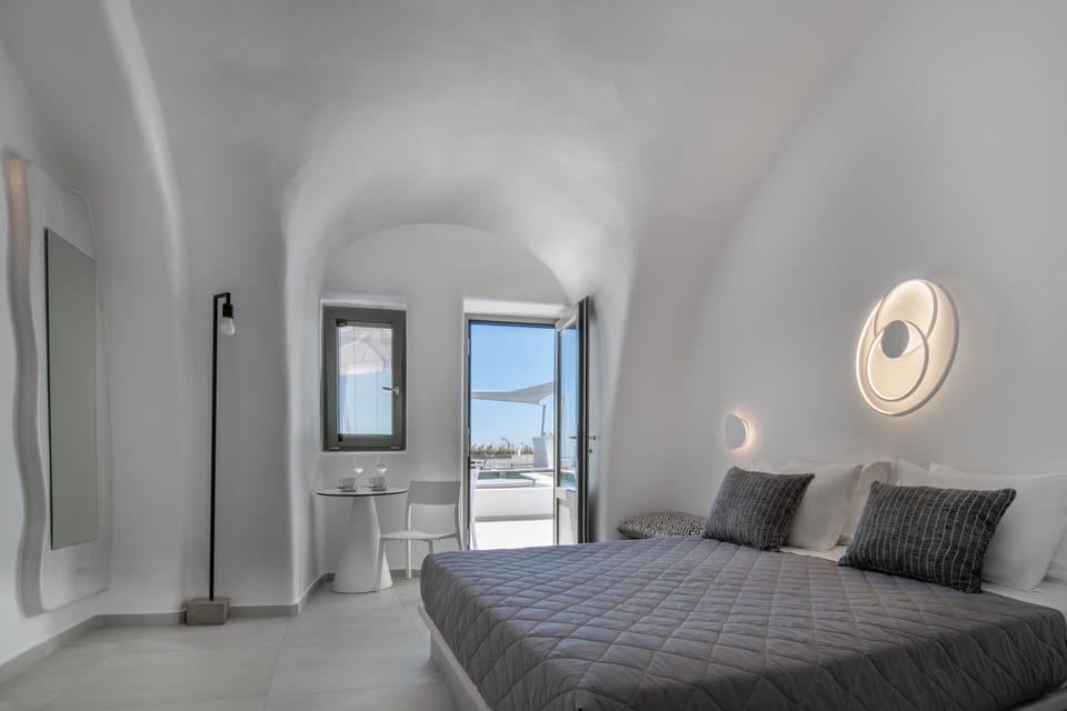 Classic Double Room with Pool View | View from room