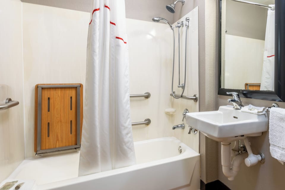 Free toiletries, hair dryer, towels, soap